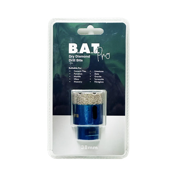 BAT PRO - Dry Diamond Drill Bits 38mm