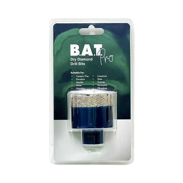 BAT PRO - Dry Diamond Drill Bits 55mm