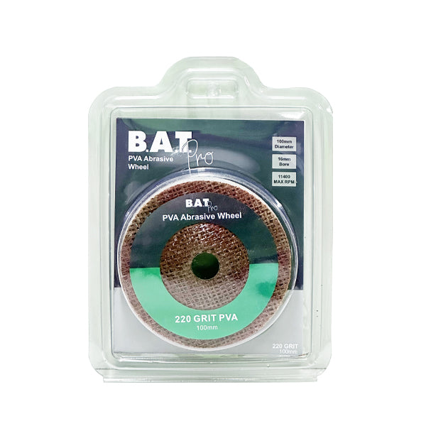 BAT PRO - PVA Abrasive Wheel 220 GRIT PVA