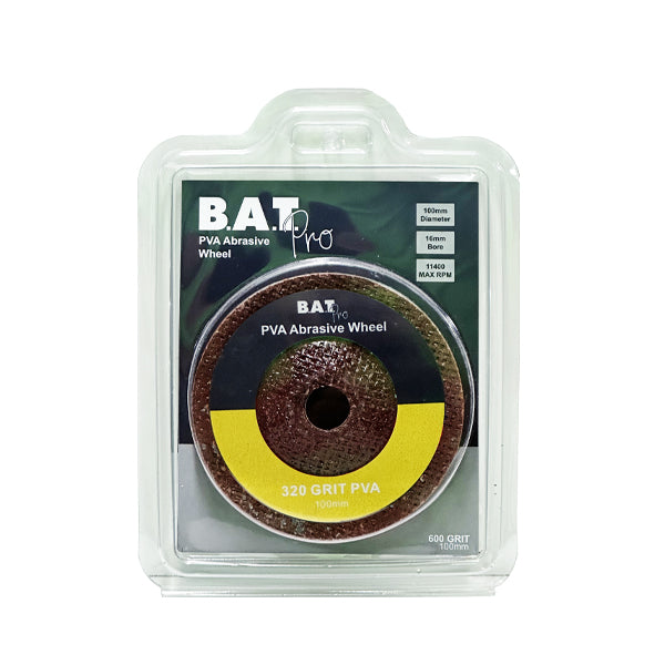 BAT PRO - PVA Abrasive Wheel 320 GRIT PVA