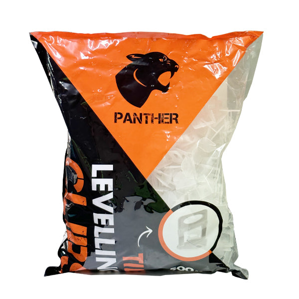 Panther - 500 Tile Levelling Clips 1.5mm