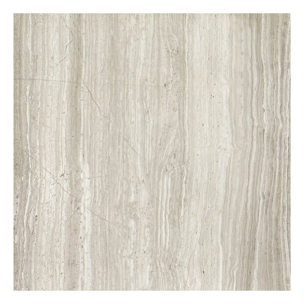 Tilermade - 600x600 Grey Teakwood Serpeggiante Marble Polished
