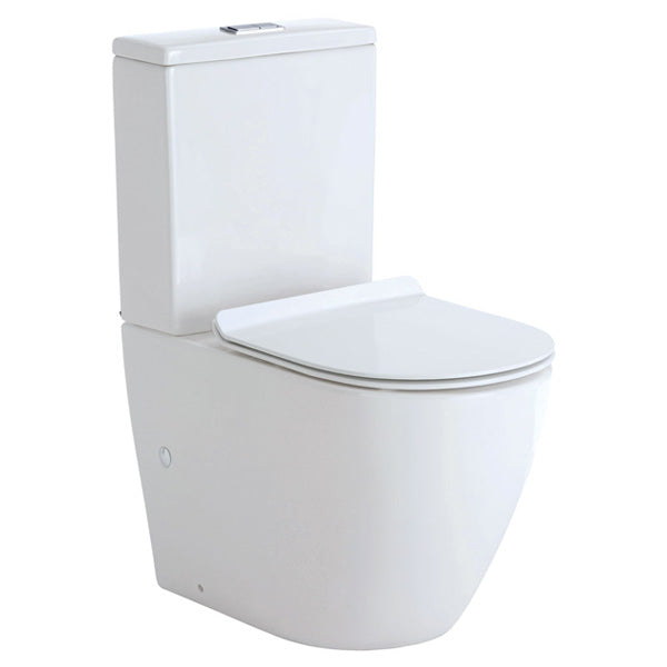 Koko Slim Seat Back-to-Wall Toilet Suite