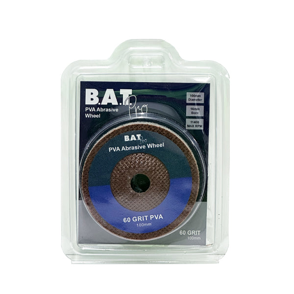 BAT PRO - PVA Abrasive Wheel 60 GRIT PVA