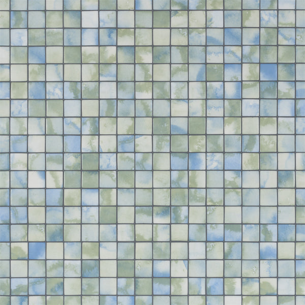 365x365mm Ezarri Pool Mosaic - Aquarelle Fluid 50mm Safe (Anti-Slip)