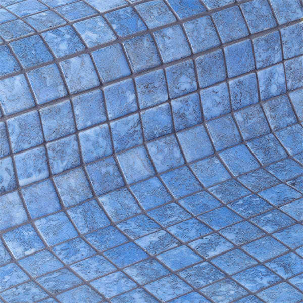 312x495mm Ezarri Pool Mosaic - Zen Stone BlueStone 25mm Safe (Anti-Slip)
