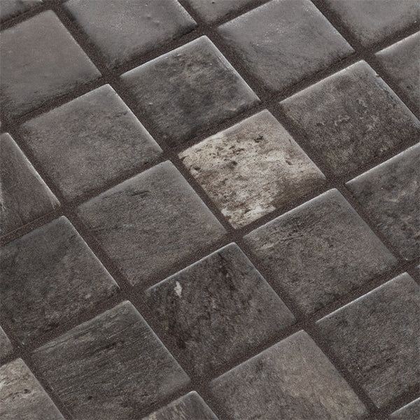 365x365mm Ezarri Pool Mosaic - Zen Stone Phyllite 50mm Matt