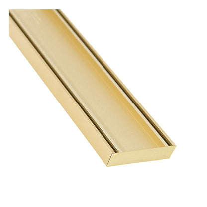 Lauxes 5600x100x26mm Slimline Tile Insert (MYGSTI) Matte Gold
