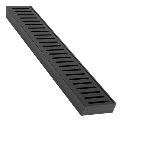 Lauxes 5600x70x23mm Standard Floor Grate (MSFG) Midnight