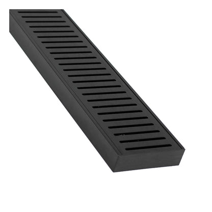 Lauxes 5600x100x26mm Wide Standard Floor Grate (MWSFG) Midnight