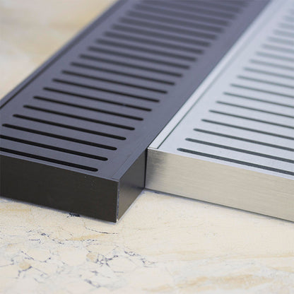 Lauxes 5600x100x26mm Wide Standard Floor Grate (MWSFG) Midnight