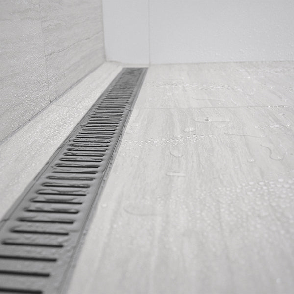 Lauxes 5600x70x23mm Standard Floor Grate (SFG) Silk Silver