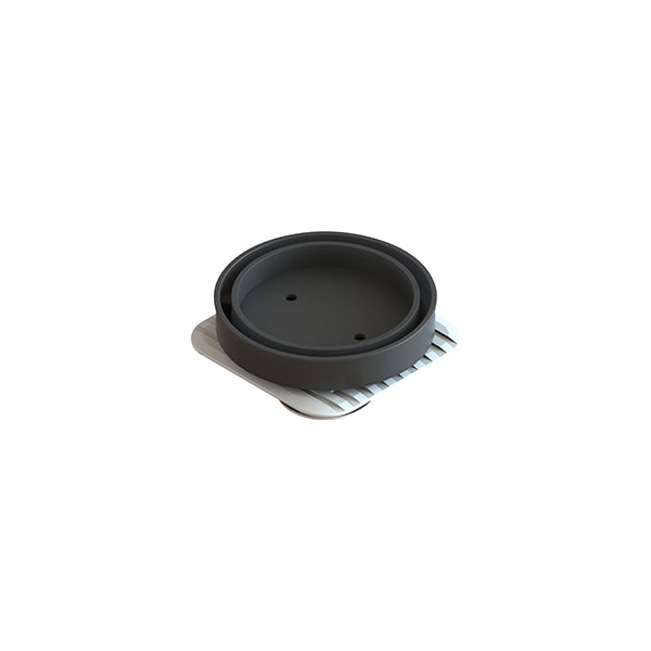 Round Bermuda Megaflex 115mm - 50mm Outlet - 11353.25 Matt Black