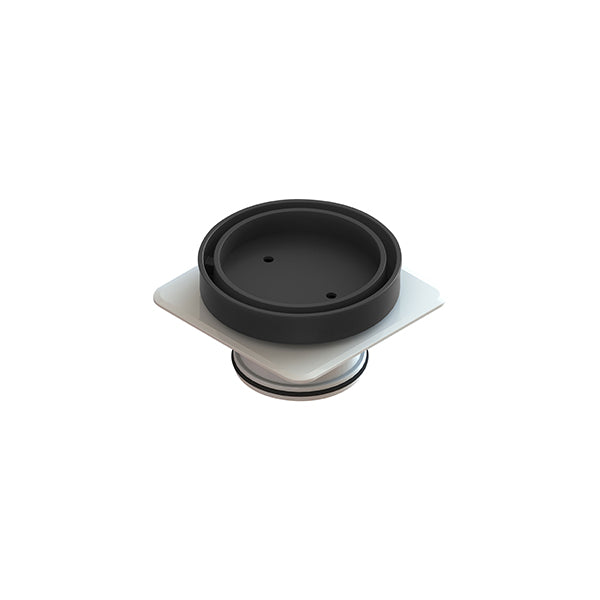 Round Bermuda Megaflex 115mm - 80mm Outlet - 11352.25 Matt Black