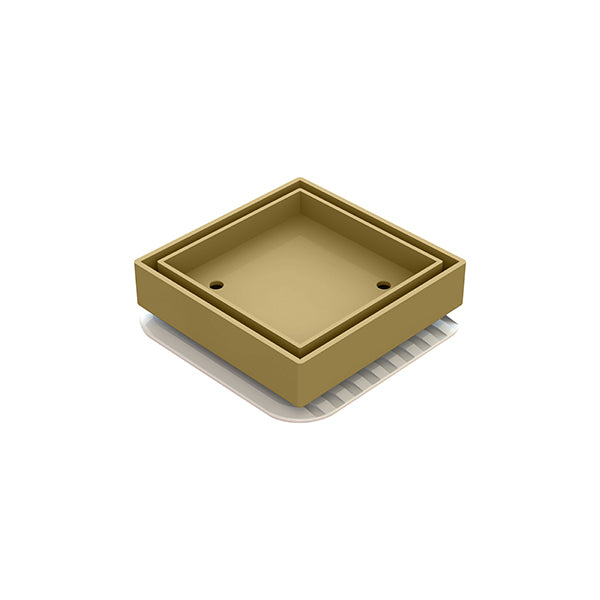Square Bermuda Megaflex 100x100mm - 50mm Outlet - 11205.03 Gold