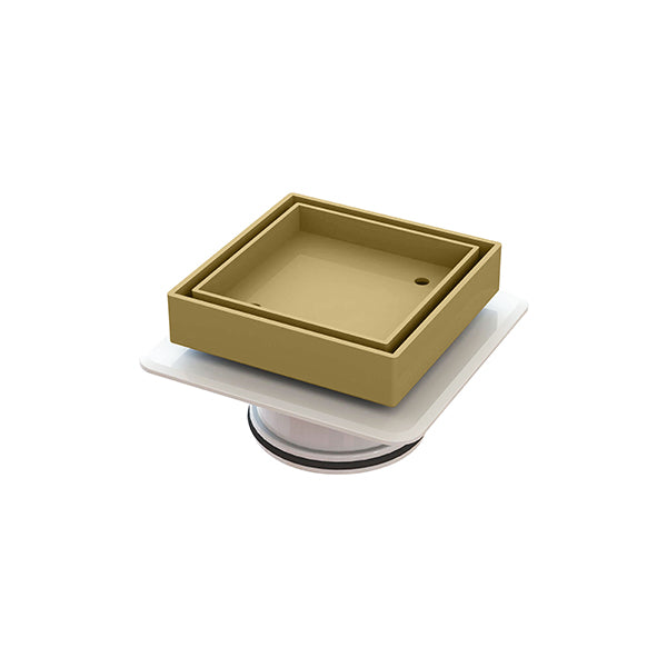 Square Bermuda Megaflex 100x100mm - 80mm Outlet - 11204.03 Gold