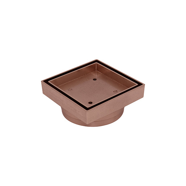 Square Bermuda Standard 115x115mm - 80mm Outlet - 11102.08 Rose Gold