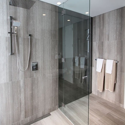 Tilermade - 600x600 Grey Teakwood Serpeggiante Marble Polished