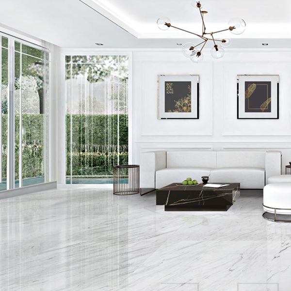 Tilermade - 600x600mm Volakas Jazz White Polished