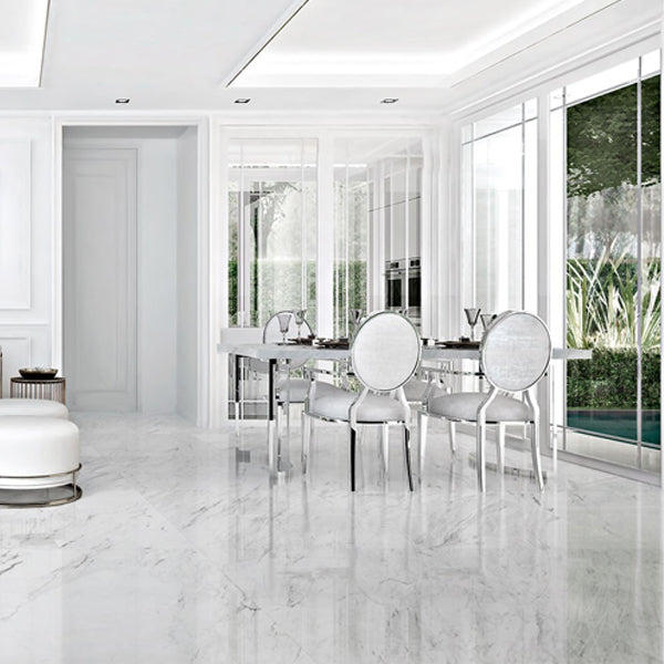 Tilermade - 600x600mm Volakas Jazz White Polished