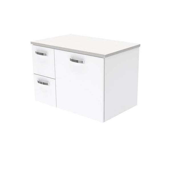 UniCab 750 Wall-Hung Cabinet, Left Hand Drawers