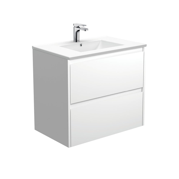 Dolce Amato 750 Satin White Wall-Hung Vanity