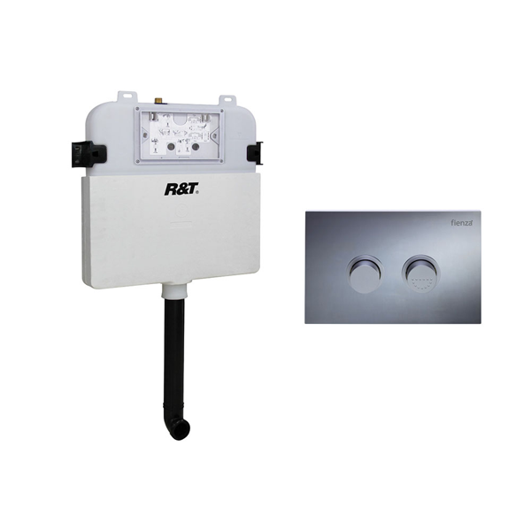 R&T Pneumatic In-Wall Cistern for Wall-Faced Pans