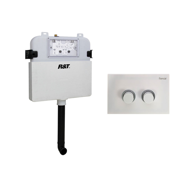 R&T Pneumatic In-Wall Cistern for Wall-Faced Pans