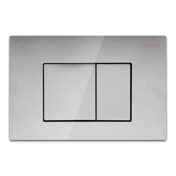 R&T Square Button Flush Plate