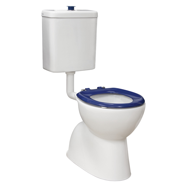 Stella Care Blue Adjustable Link Toilet Suite